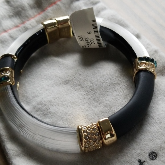 NWT ALEXIS BITTAR Segmented Hinge Bracelet - Picture 2 of 8